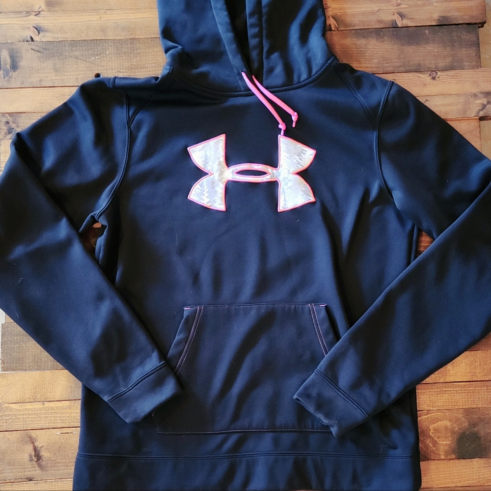 Under Armour Hooded Sweatshirt Sz L